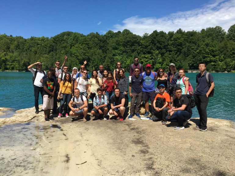 Fulbrighters at Green Lakes